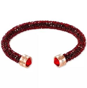 NWT ✨Swarovski Crystaldust Open Cuff Bracelet
